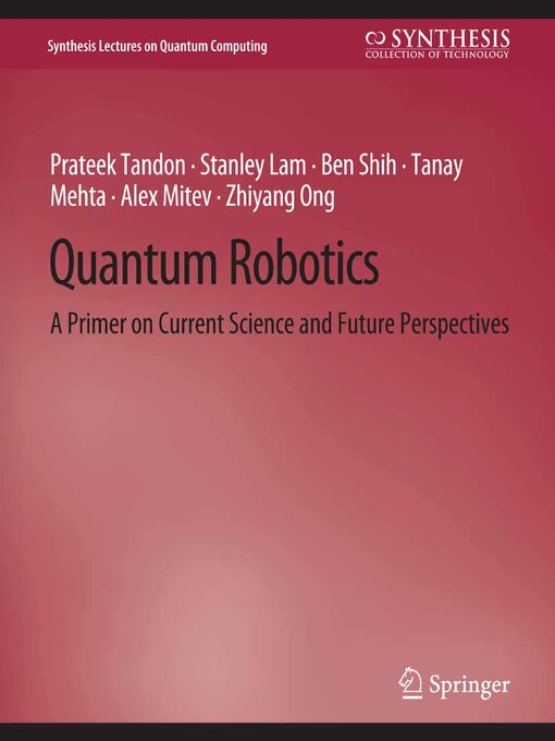 Title details for Quantum Robotics by Prateek Tandon - Available